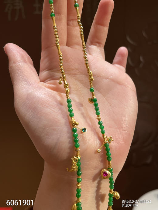 6061901，珠子项链。具体价格微信咨询 商品图1