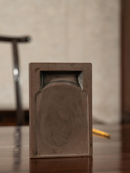 清	“尚志堂”张士保铭长方敞池祁阳石砚 商品图4