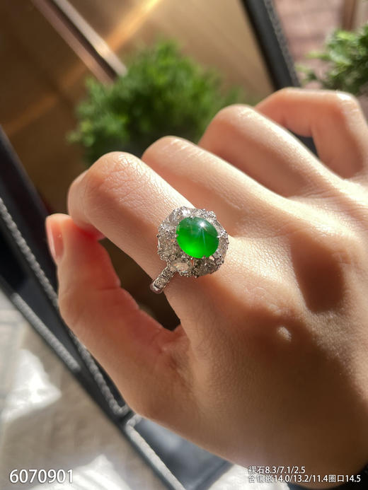 6070901，蛋面戒指。具体价格微信咨询 商品图4