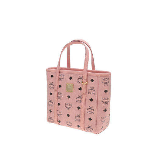 MCM 专柜款徽标印花纳帕皮革女士单肩斜挎手提包MWPFSMT06PZ001 商品图1