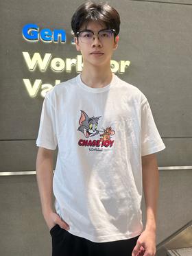 佐丹奴男装【猫和老鼠联名款】印花T恤衫01096280