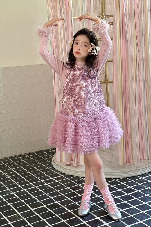 紫云背心裙套装（ 打底+裙子） 商品图0