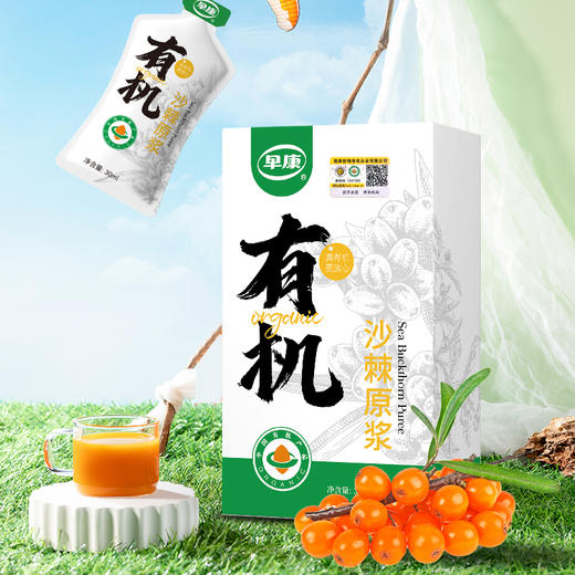 有机沙棘原浆210ml/盒 商品图1