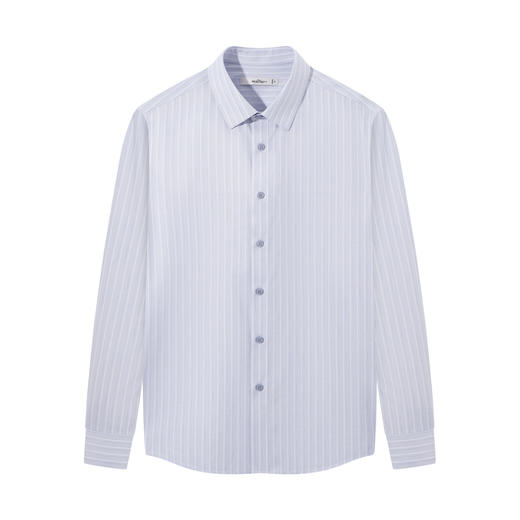 【净味功能】柒牌男式含莱赛尔商务长袖衬衫26春季新款舒适衬衣130A70680 商品图4