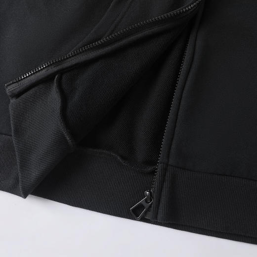 GXG男装春季简约百搭连帽卫衣男女同款宽松舒适拉链开衫外套K&C 商品图11