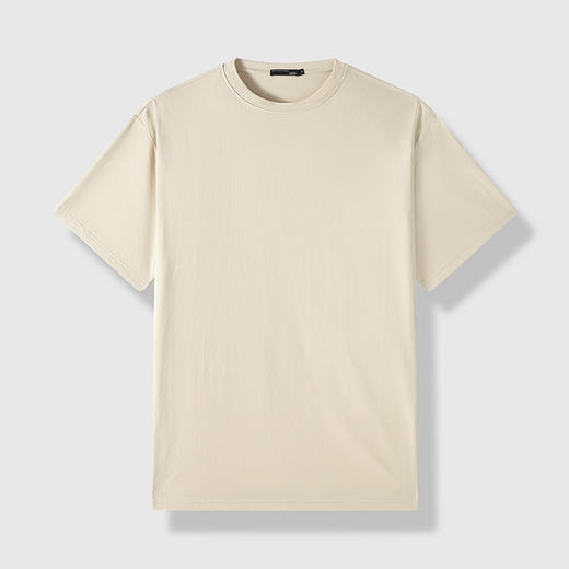 GXG男装【凉感透气】夏季简约纯色户外休闲男式短袖T恤K&C 商品图7