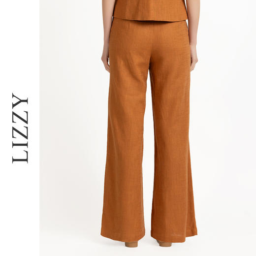 LIZZY早秋时尚气质休闲高腰气质百搭阔腿直筒裤8058 商品图2