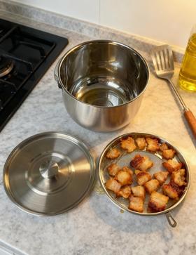 德国易铂yispot猪油锅，炼油/储油/沥油