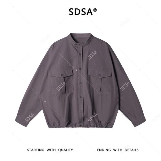 26063SDSA男士秋冬新款痞帅男装商务百搭纽扣立领夹克外套百搭时尚复古 商品图1