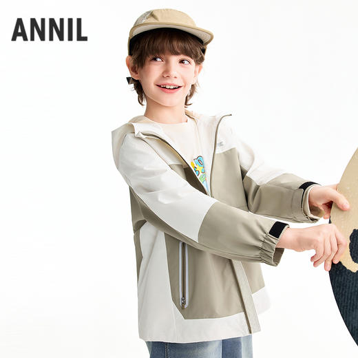 【实体店同款】男童梭织外套春季新款安奈儿童装AB615025 商品图2