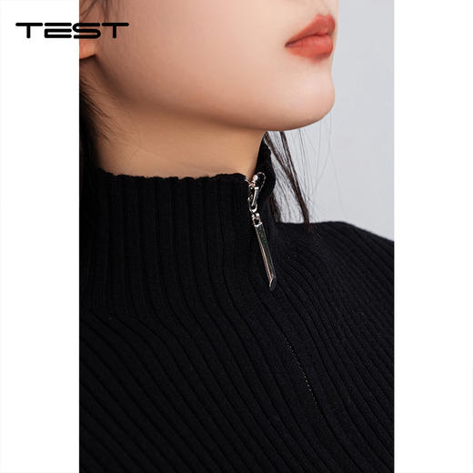 冬上新时尚柔软修身气质百搭毛衣1254168 商品图4