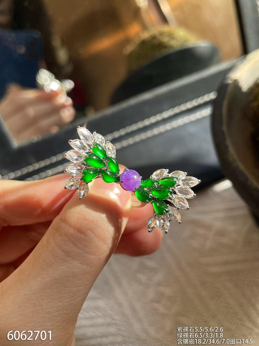 6062701，蝴蝶戒指。具体价格微信咨询 商品图5
