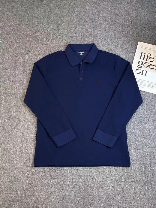 F011628秋冬系列三粒扣套头卫衣户外运动长袖polo衫 商品图3