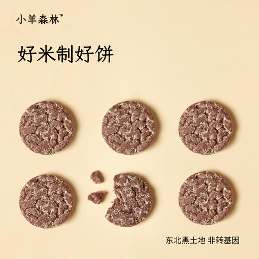「五黑小雪饼」椰香酥脆 低温慢烤 不易上火 5重黑养力 随带随享 零食 商品图3