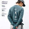 714street防晒速干衣7A抗菌运动长袖上衣2026春季宽松印花T恤男款 商品缩略图0