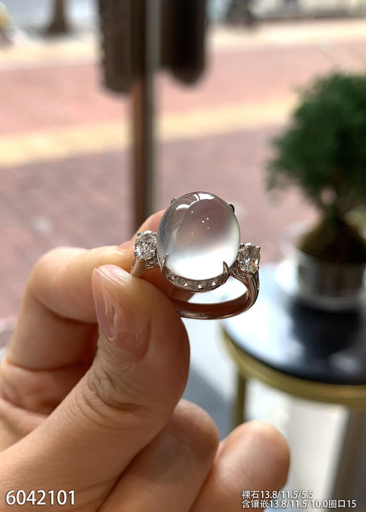 6042101，蛋面戒指。具体价格微信咨询 商品图2