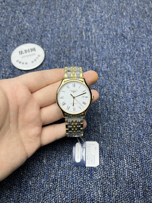 浪琴 LONGINES 律雅系列 间金罗马面 超薄男士腕表 表盘尺寸38.5mm 商品图0