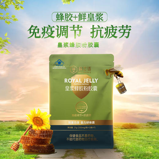 蜂之语皇浆蜂胶粉胶囊21g 商品图1