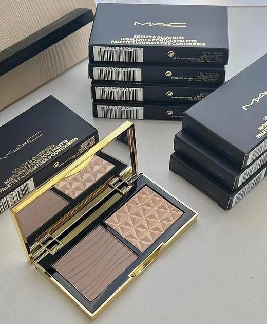 专柜360  MAC小金盒双色修容 高光 生姜高光+Omega鼻影的综合体 商品图0