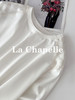 拉夏贝尔/La Chapelle圆领撞色国风上衣！棉感透气舒适 商品缩略图8