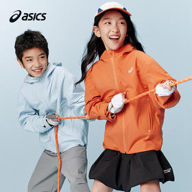 【商场同款】ASICS/亚瑟士儿童2026新款潮流廓形冲锋衣防风透湿