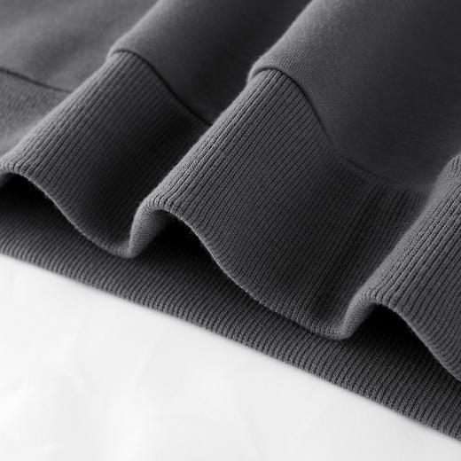 GXG男装【四色文字】冬季时尚创意印花男式加绒保暖圆领卫衣K&C 商品图6