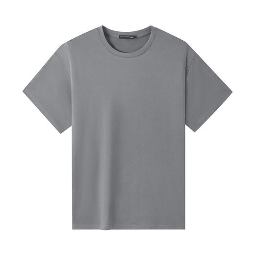 GXG男装【100%棉】夏季简约百搭轻薄透气男式短袖T恤K&C 商品图4