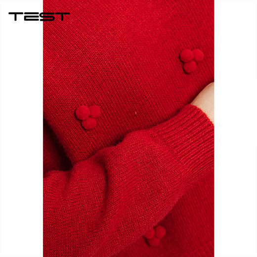 冬上新时尚优雅氛围感舒适保暖毛衣1254169 商品图3