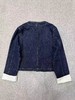 F011634新款女装新中式盘扣圆领短款牛仔外套 商品缩略图1