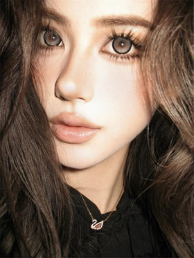 【满着色】Supercolor 傲娇双鱼 日抛直径14.5mm日常美瞳 灰色