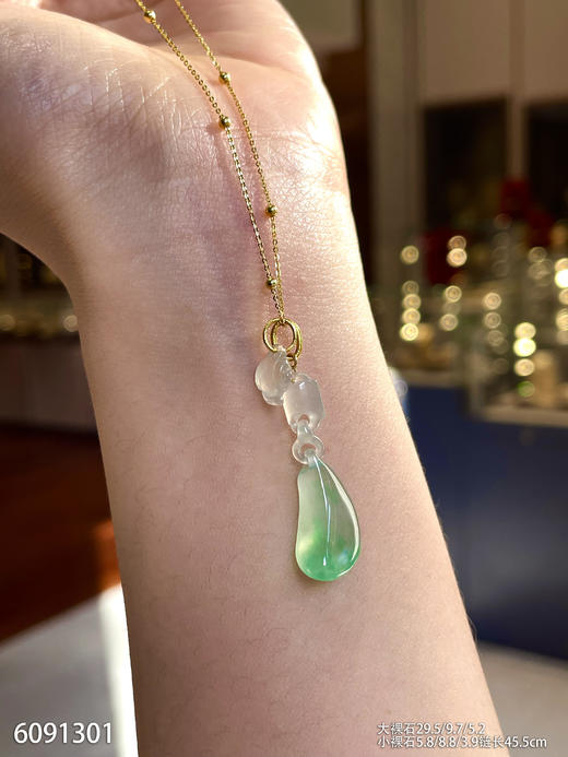 6091301，福瓜吊坠。具体价格微信咨询 商品图2