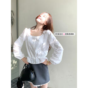 <曾小咸推荐>4.10现货秒杀 ！微信超特价！韩系蕾丝长袖衬衫 日常179.99 立减100 秒杀79.99！！