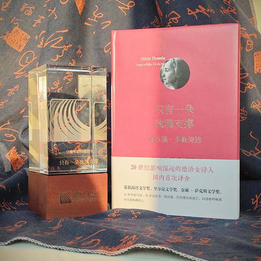 只有一朵玫瑰支撑 希尔德 多敏诗选 20世纪影响深远的德语女诗人 国内首次译介 商品图1