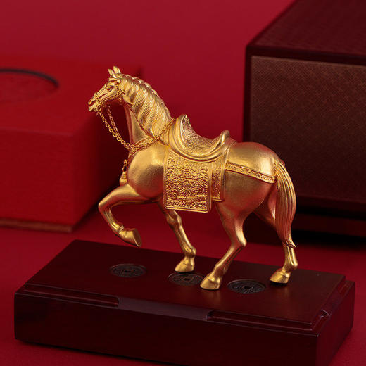 宫匠造办  乾隆御马摆件 商品图3