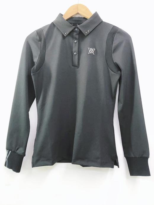 An家新款春夏女士长袖上衣来啦！🇰🇷渠道高品质❗️配色清爽干净，不会显得过于严谨呆板，上身衬托气质品位！两色完全可以all in，毕竟这种长袖是四季消耗品！这种经典带设计好搭配的款式真的是闭眼入！ 商品图3