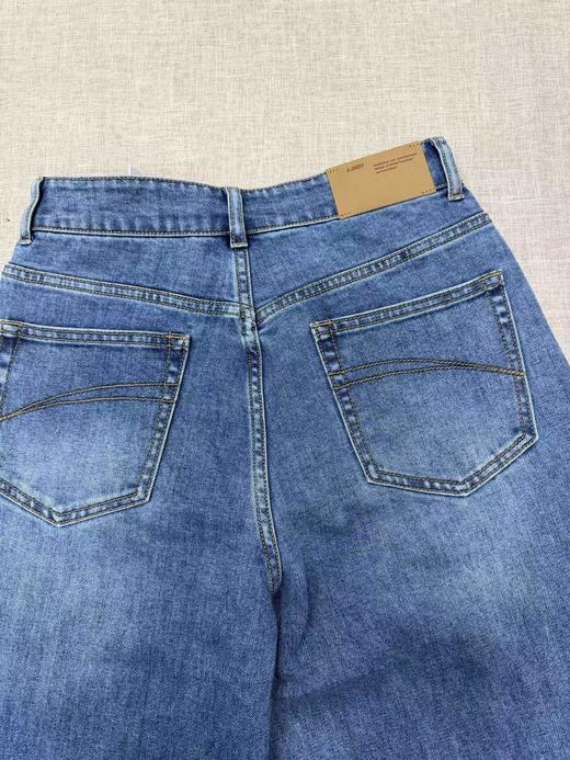 F011604春夏新品牛仔裤休闲阔腿牛仔裤 商品图8