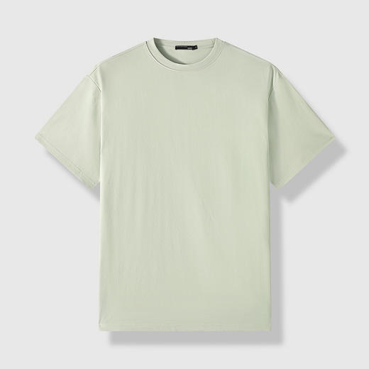 GXG男装【凉感透气】夏季简约纯色户外休闲男式短袖T恤K&C 商品图5