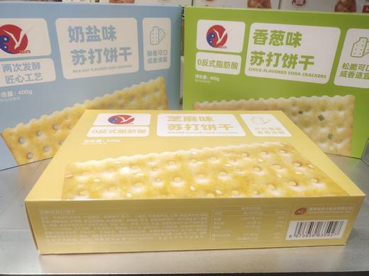 盐百苏打饼干400g 商品图0