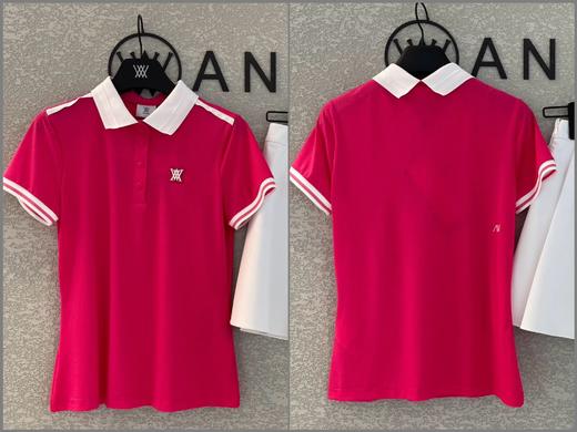 Anew家新款女士撞色网孔运动短袖来了！还是老渠道，一如既往的原厂出货，这么明艳动人的颜色肯定能撩翻你的一颗少女心！ 商品图0