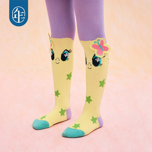 小马宝莉联名年衣童装连裤袜春季新款女孩小马宝莉春季连裤袜N9261025P08年衣 商品图3