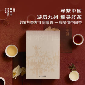 【余额100%全返】寻茶中国3.0·风味盒子61g/盒 | 十五口味