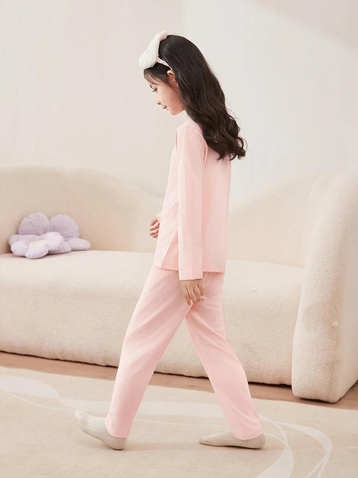 笛莎Deesha  童装女童家居服套装2025年冬季新款女孩儿童秋衣秋裤内衣套装 商品图2