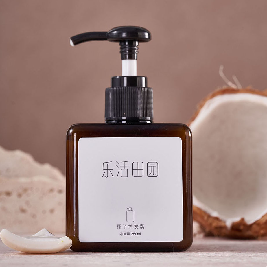 乐活田园椰子护发素  涂抹发梢 持久护发