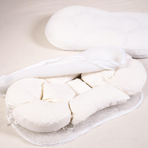 伽罗 JALO 9分区双层可水洗空气纤维枕 商品图4