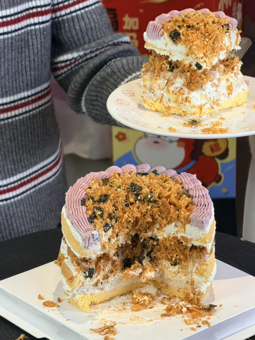 芋泥豆乳肉松裸蛋糕 商品图9