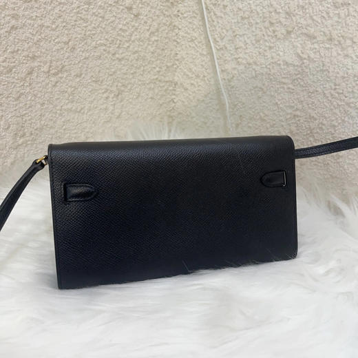 爱马仕 Kelly to go ep皮 黑金 钱包 商品图1