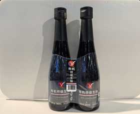 盐百有机特级生抽500ml*2