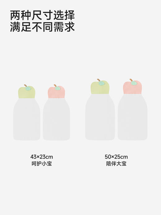 英氏婴儿吸汗巾纱布巾a类抗菌宝宝垫背巾2条装新款YMGDJ0S081A 商品图4