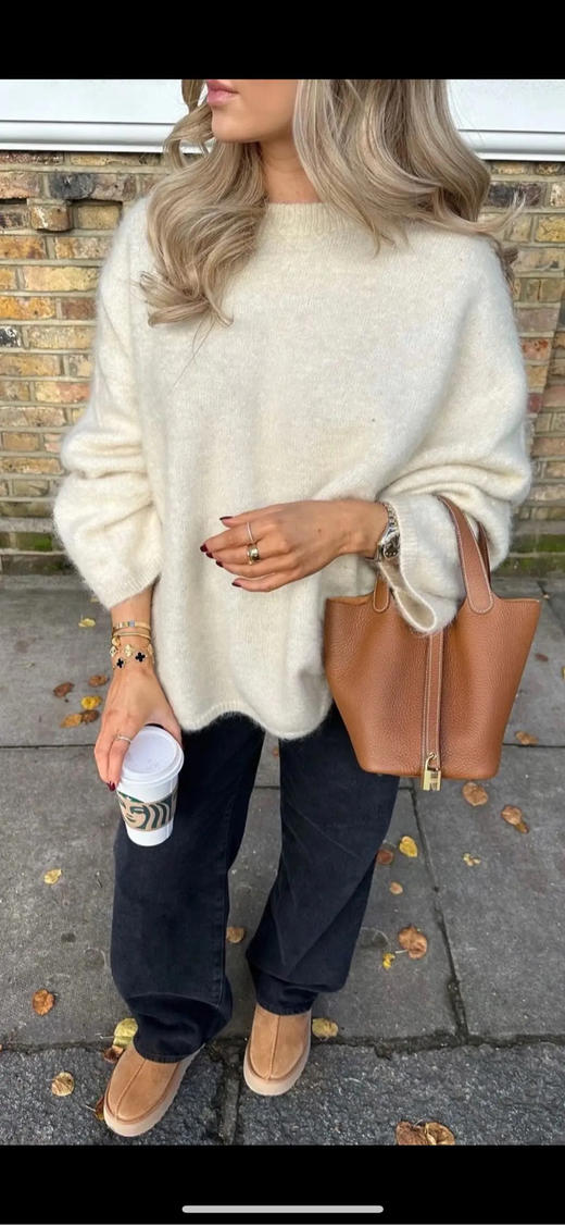 爱马仕 金棕色 金扣  Togo皮 菜篮子18 手提包 商品图2