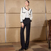 IWY/小香风黑白撞色西装套装女春秋职场穿搭显瘦高级感两件套C2723+P2507 商品缩略图2